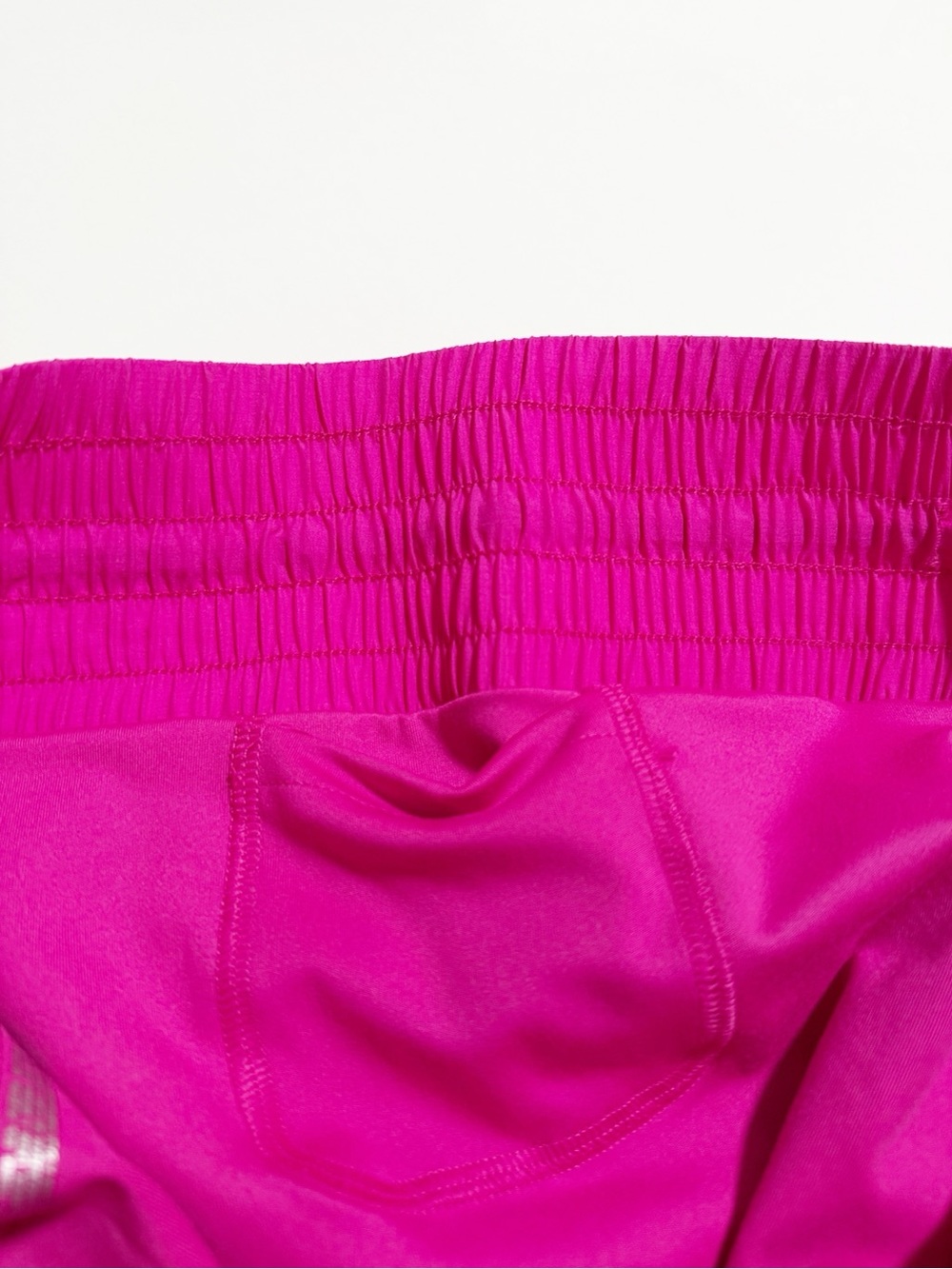 NEW All In Motion Translucent Tulip Hem Lined Athletic Shorts - Picture 6 of 9